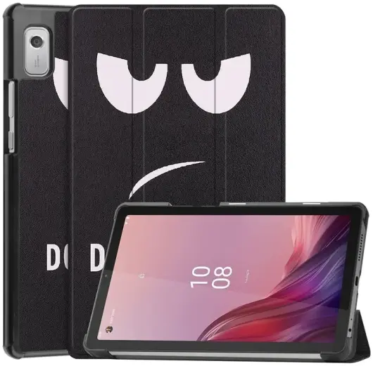 Lenovo Tab M9 Hoes Tri-Fold Book Case met Standaard Don't Touch Me afbeelding 1