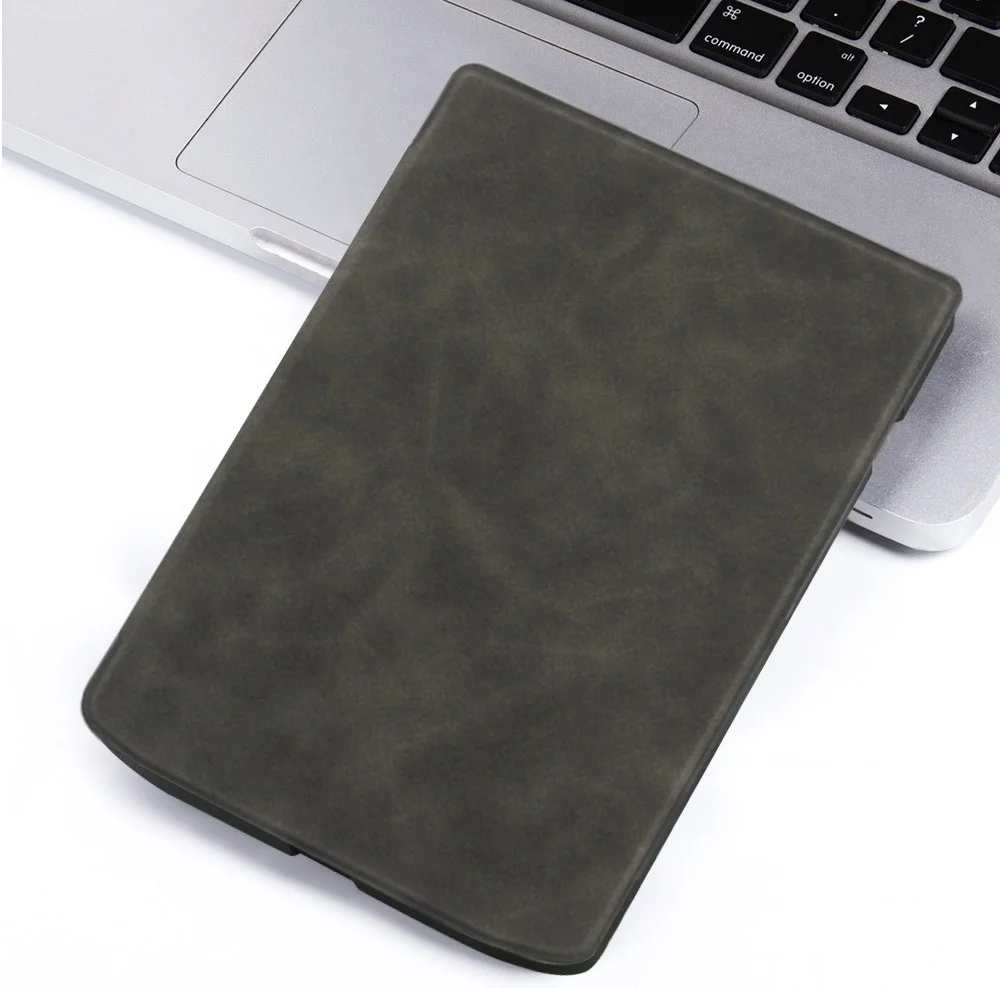 PocketBook InkPad 4 Hoes E-Reader Book Case Beschermhoes Zwart afbeelding 2
