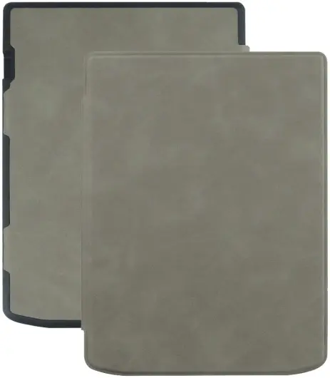 PocketBook InkPad 4 Hoes E-Reader Book Case Beschermhoes Grijs afbeelding 1