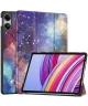 Xiaomi Redmi Pad Pro / Poco Pad Hoes Book Case Sleep/Wake Galaxy Print