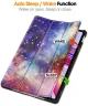 Xiaomi Redmi Pad Pro / Poco Pad Hoes Book Case Sleep/Wake Galaxy Print