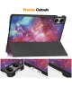 Xiaomi Redmi Pad Pro / Poco Pad Hoes Book Case Sleep/Wake Galaxy Print