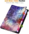Xiaomi Redmi Pad Pro / Poco Pad Hoes Book Case Sleep/Wake Galaxy Print afbeelding 2