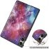 Xiaomi Redmi Pad Pro / Poco Pad Hoes Book Case Sleep/Wake Galaxy Print afbeelding 6