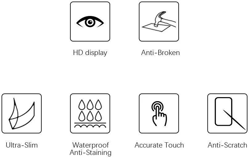 Lenovo Tab M9 Screen Protector 0.3mm Arc Edge Tempered Glass afbeelding 3