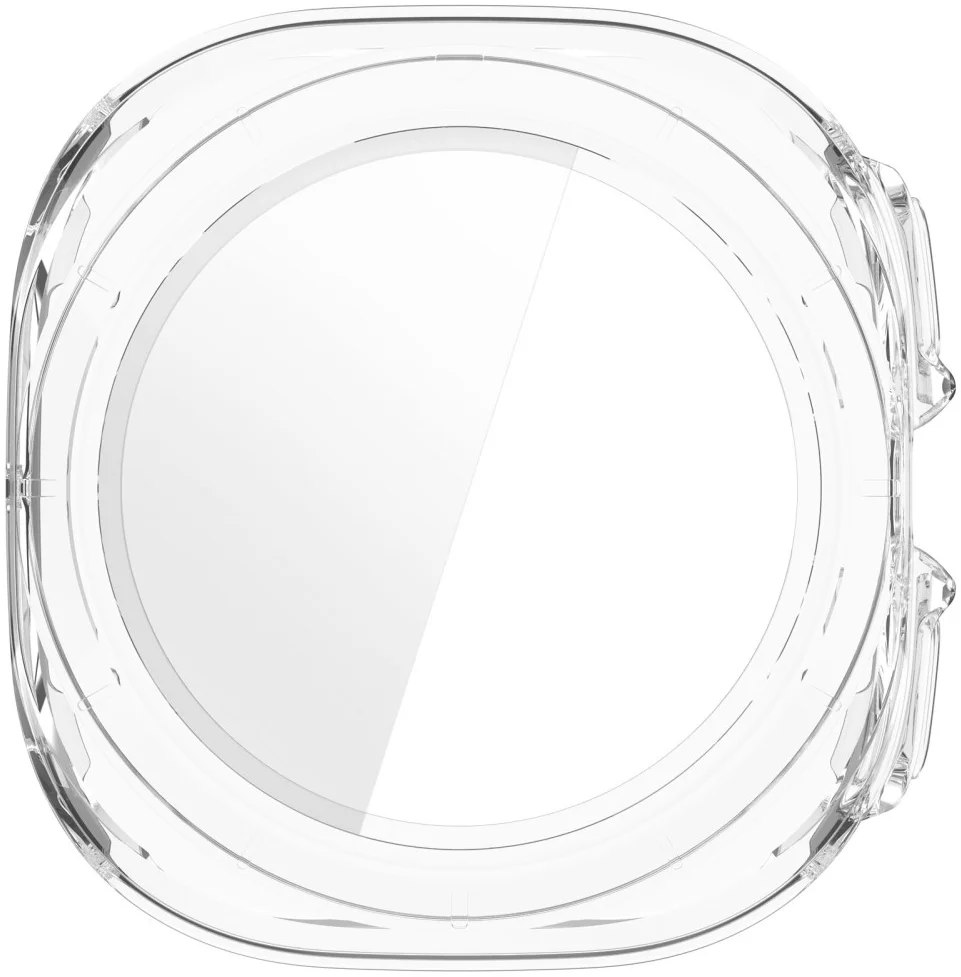 Samsung Galaxy Watch Ultra Hoesje - Bumper Case met Tempered Glass - Transparant afbeelding 4
