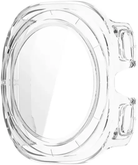 Samsung Galaxy Watch Ultra Hoesje - Bumper Case met Tempered Glass - Transparant afbeelding 2