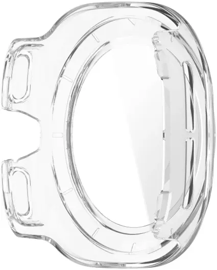 Samsung Galaxy Watch Ultra Hoesje - Bumper Case met Tempered Glass - Transparant afbeelding 3