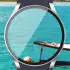 Samsung Galaxy Watch 7 44MM Hoesje - Bumper Case met Tempered Glass - Wit afbeelding 4