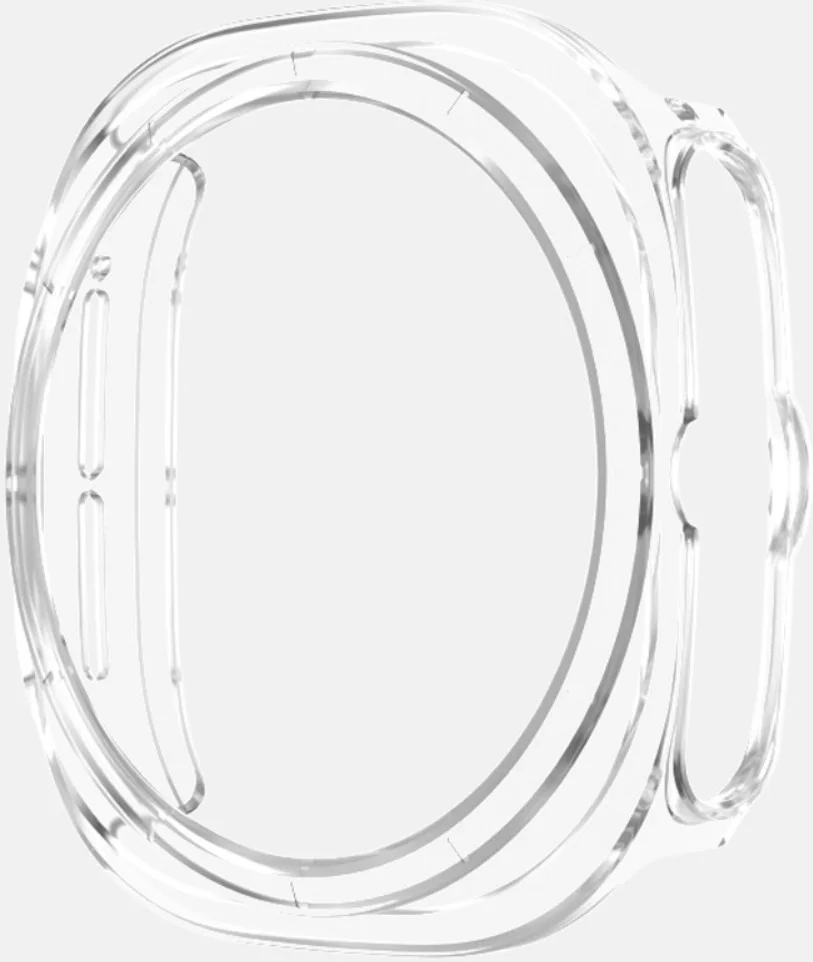 Samsung Galaxy Watch Ultra Hoesje - Hard Plastic Bumper Case - Transparant afbeelding 3