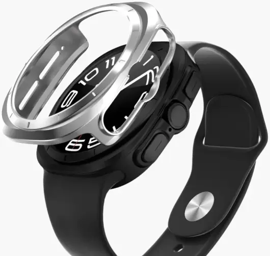 Samsung Galaxy Watch Ultra Hoesje - Hard Plastic Bumper Case - Transparant afbeelding 1