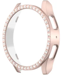 Samsung Galaxy Watch 7 44MM Hoesje - Hard Plastic - Diamant Roze