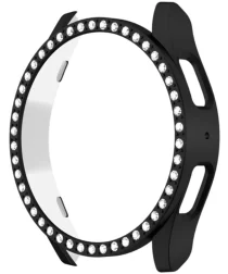 Samsung Galaxy Watch 7 44MM Hoesje - Hard Plastic - Diamant Zwart