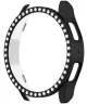 Samsung Galaxy Watch 7 44MM Hoesje - Hard Plastic - Diamant Zwart