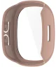 Fitbit Ace LTE Hoesje Bumper met Ingebouwde Tempered Glass Roze