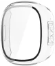 Fitbit Ace LTE Hoesje Bumper met Ingebouwde Tempered Glass Transparant