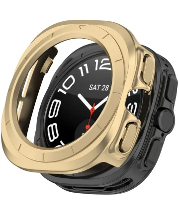 Samsung Galaxy Watch Ultra Hoesje - Hard Plastic - Goud Cases