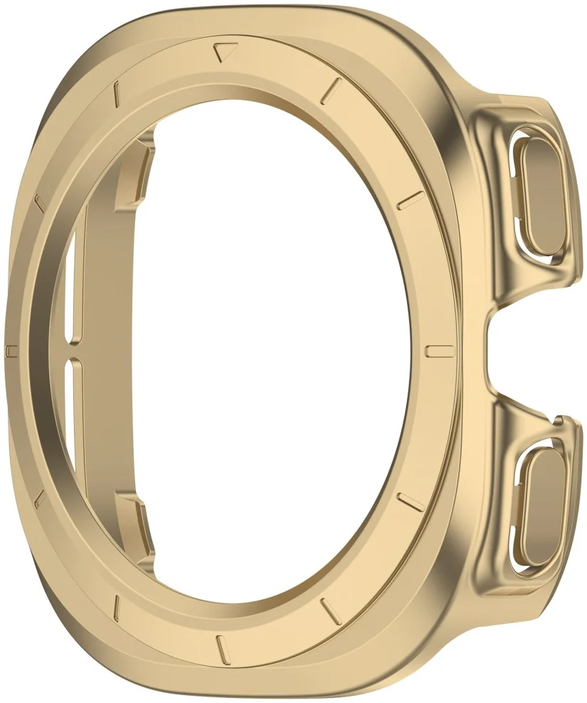 Samsung Galaxy Watch Ultra Hoesje - Hard Plastic - Goud afbeelding 2