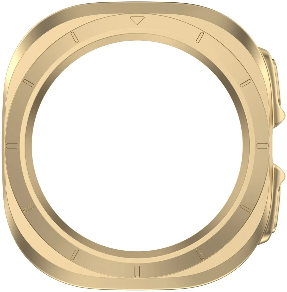 Samsung Galaxy Watch Ultra Hoesje - Hard Plastic - Goud afbeelding 4