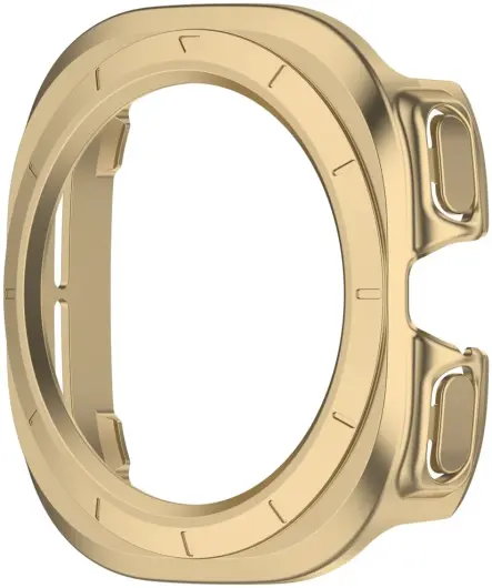 Samsung Galaxy Watch Ultra Hoesje - Hard Plastic - Goud afbeelding 2