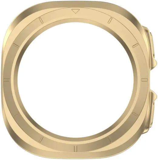 Samsung Galaxy Watch Ultra Hoesje - Hard Plastic - Goud afbeelding 4