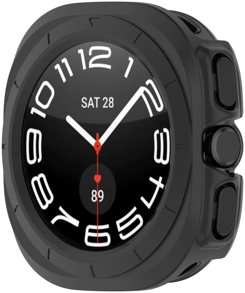 Samsung Galaxy Watch Ultra Hoesje - Hard Plastic - Zwart afbeelding 5