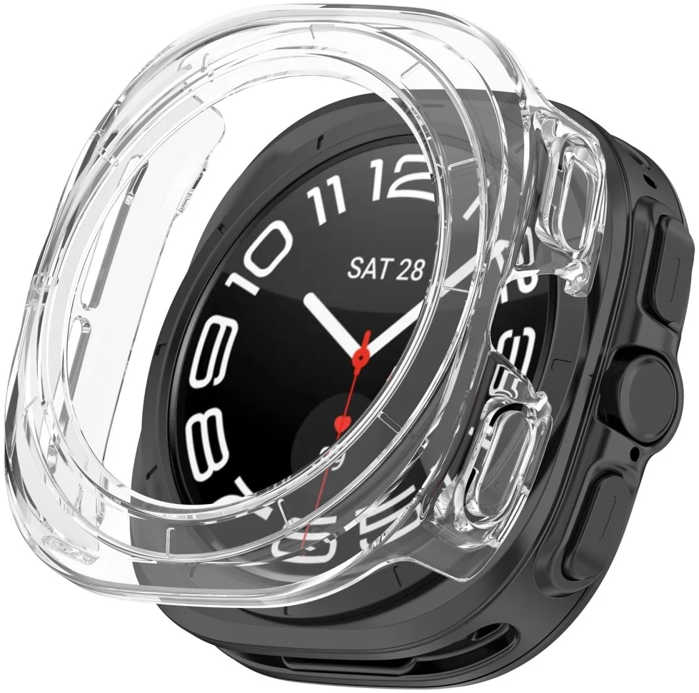 Samsung Galaxy Watch Ultra Hoesje - Hard Plastic - Transparant afbeelding 1