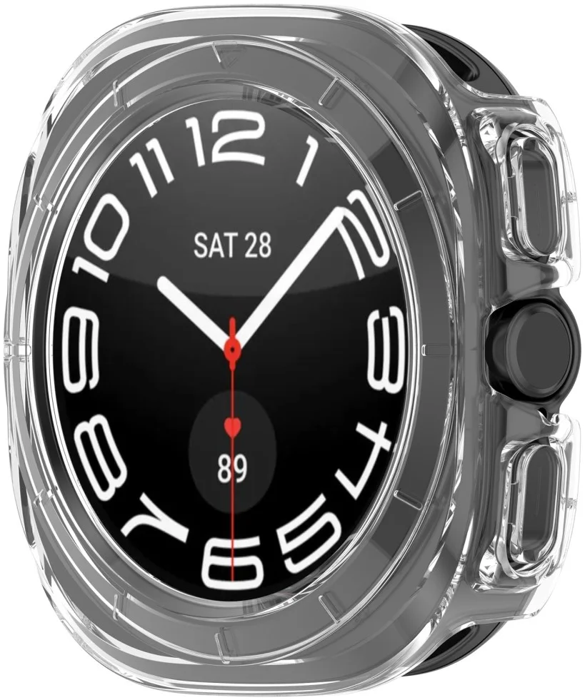 Samsung Galaxy Watch Ultra Hoesje - Hard Plastic - Transparant afbeelding 5