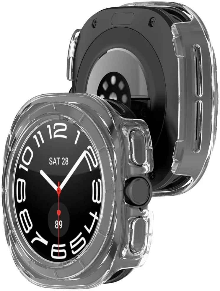 Samsung Galaxy Watch Ultra Hoesje - Hard Plastic - Transparant afbeelding 6