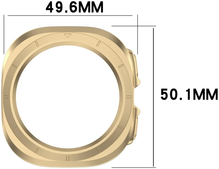 Samsung Galaxy Watch Ultra Hoesje - Hard Plastic - Transparant afbeelding 7