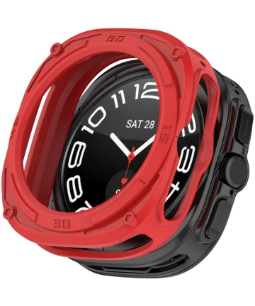 Samsung Galaxy Watch Ultra Hoesje - TPU - Rood Cases