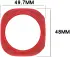 Samsung Galaxy Watch Ultra Hoesje - TPU - Rood afbeelding 7