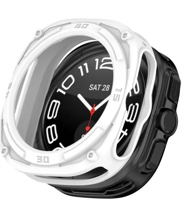 Samsung Galaxy Watch Ultra Hoesje - TPU - Wit Cases