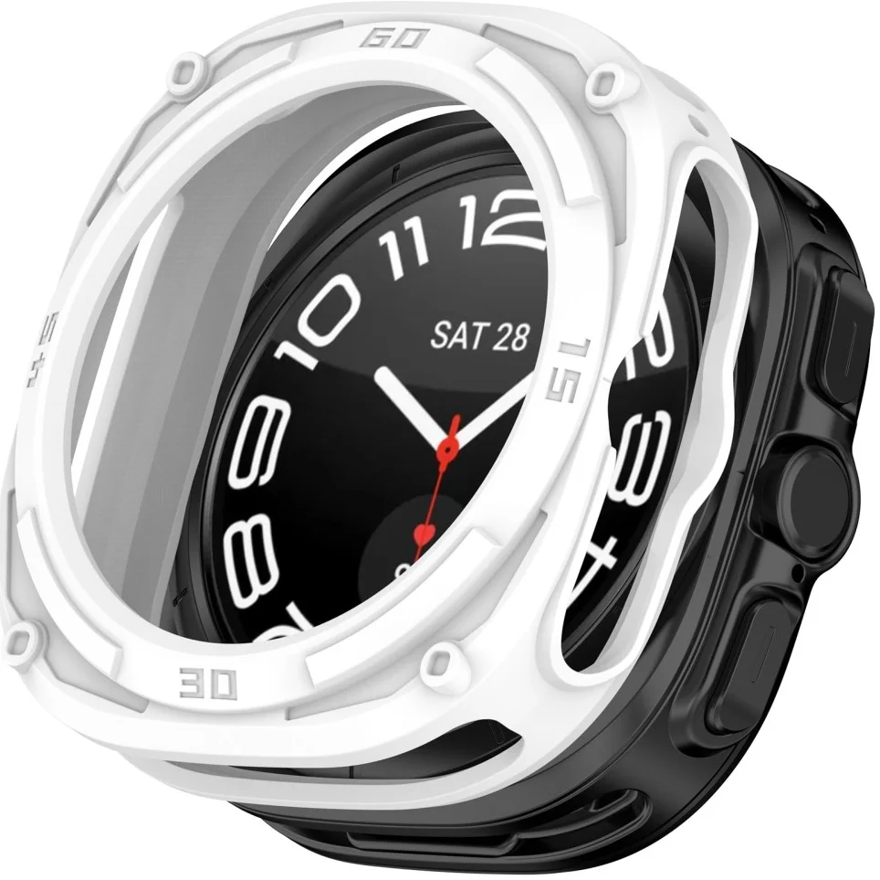 Samsung Galaxy Watch Ultra Hoesje - TPU - Wit afbeelding 1
