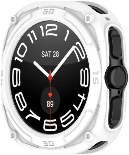 Samsung Galaxy Watch Ultra Hoesje - TPU - Wit afbeelding 5