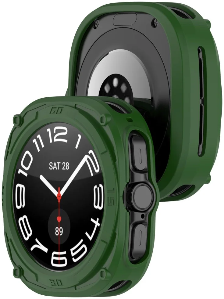 Samsung Galaxy Watch Ultra Hoesje - TPU - Groen afbeelding 6
