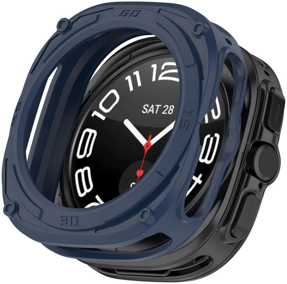 Samsung Galaxy Watch Ultra Hoesje - TPU - Blauw afbeelding 1