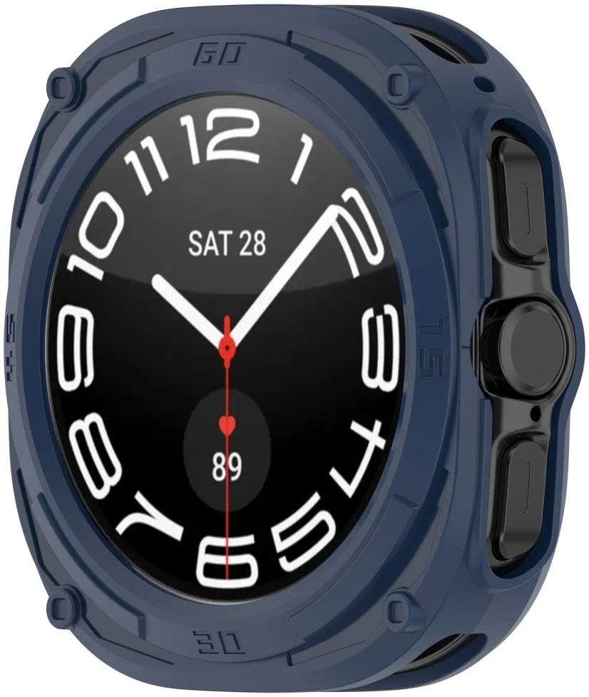 Samsung Galaxy Watch Ultra Hoesje - TPU - Blauw afbeelding 5