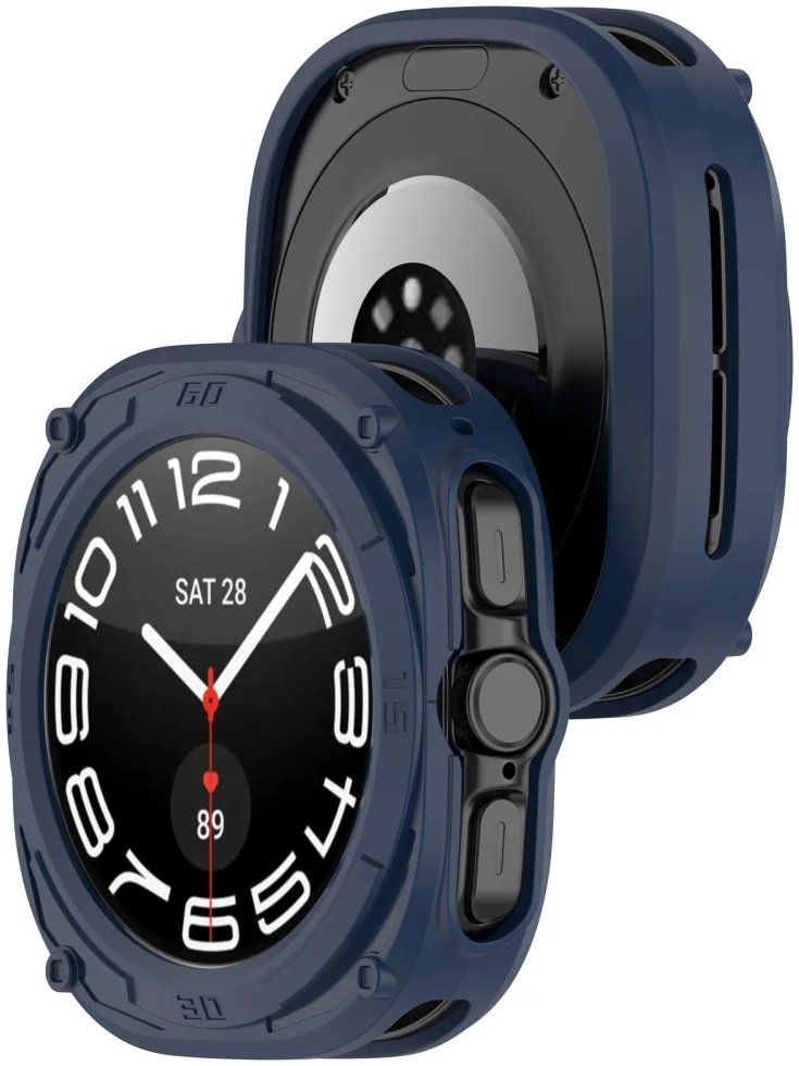 Samsung Galaxy Watch Ultra Hoesje - TPU - Blauw afbeelding 6