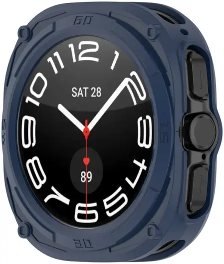 Samsung Galaxy Watch Ultra Hoesje - TPU - Blauw afbeelding 5