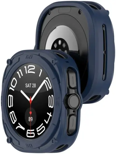 Samsung Galaxy Watch Ultra Hoesje - TPU - Blauw afbeelding 6