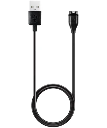 Universele Garmin Watch Oplader USB-A Kabel 1M Zwart Kabels