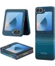 PITAKA MagEZ 5 Samsung Galaxy Z Flip 6 Hoesje 600D Ultra Dun MagSafe Blauw