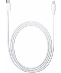 Originele Apple USB-C naar Lightning Kabel 2 Meter Wit afbeelding