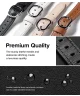 Ringke Leather One Slim - Apple Watch 1-10/SE - 38/40/41/42MM Bandje - Wit