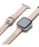 Ringke Leather One Slim - Apple Watch 1-10/SE - 38/40/41/42MM Bandje - Roze