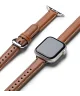 Ringke Leather One Padded Band - Apple Watch 1-10/SE - 38/40/41/42MM - Bruin