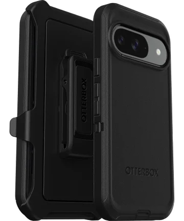 OtterBox Defender Google Pixel 9 / 9 Pro Hoesje Back Cover Zwart Hoesjes