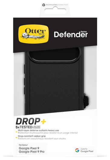 OtterBox Defender Google Pixel 9 / 9 Pro Hoesje Back Cover Zwart afbeelding 6