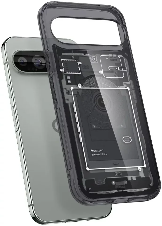Spigen Ultra Hybrid Google Pixel 9 Pro XL Hoesje Back Cover Zero One afbeelding 2